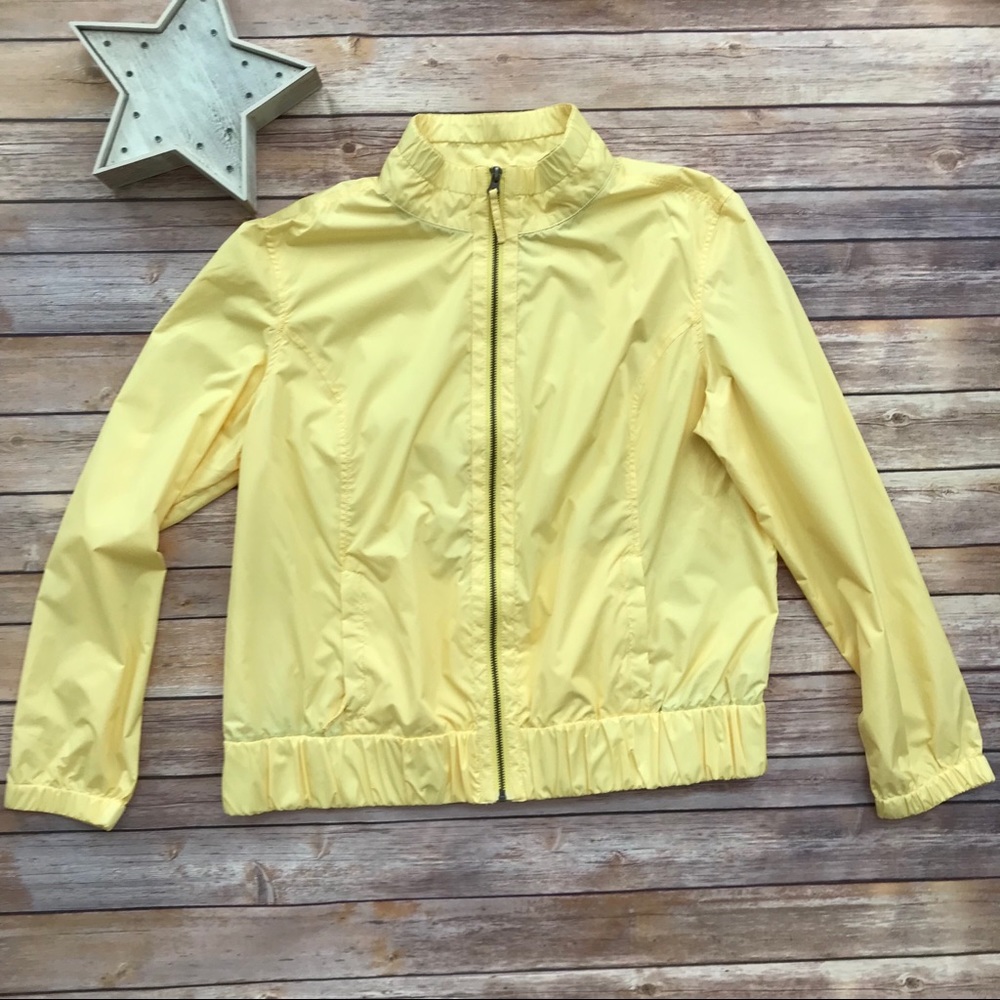 Route 66 Yellow windbreaker Sz XL
